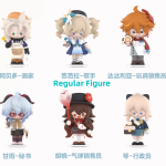 SP POPMART Genshin Impact Costume Fantasy Series Blind Box Chibi Decorative Figurine